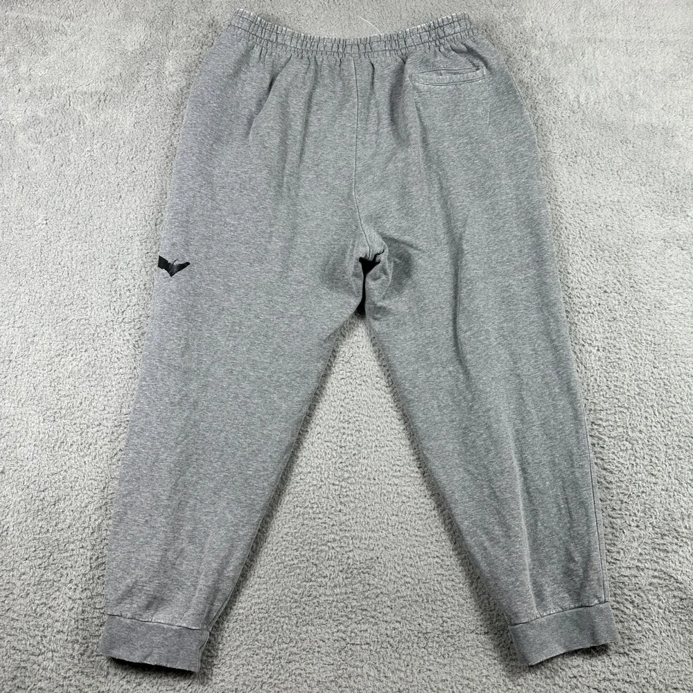 Jordan Jumpman Fleece Sweatpants Mens Large Gray Joggers Graphic‎ DA6803-091